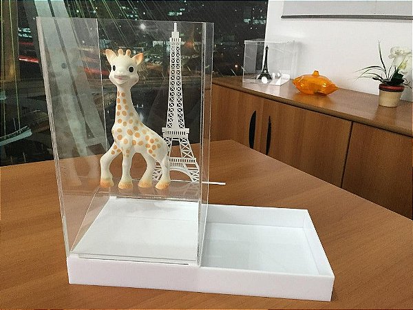 Expositor Para Mordedor Girafa Sophie + Mordedor Girafa Sophie (veio dentro do expositor)