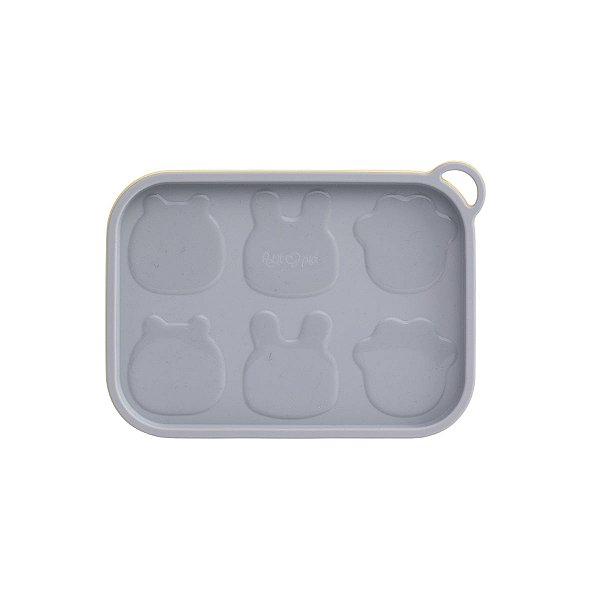 Forma de Silicone Para Assar ou Congelar Papinhas Petit Piá Bichinhos