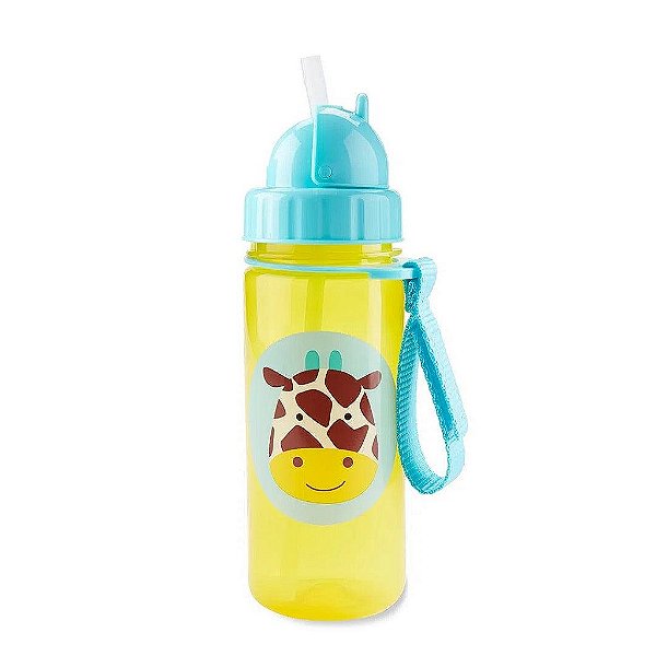 Garrafa Infantil Skip Hop Zoo Girafa 384ML