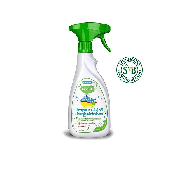 Higienizador de Azulejos e Banheiras Bioclub 500ML