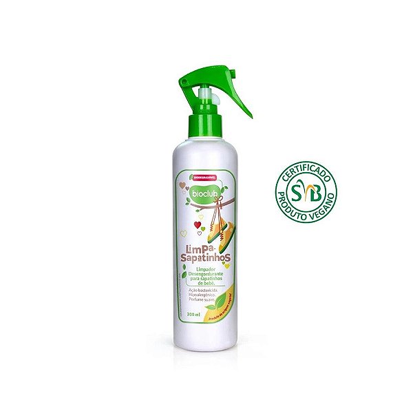 Higienizador de Calçados - Limpa Sapatinhos Bioclub 300ML