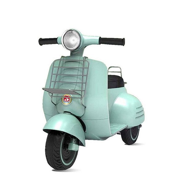 Lambreta Elétrica Infantil Bandeirante 6V Turquesa