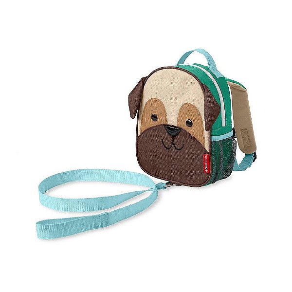 Mochila Com Guia De Segurança Skip Hop Zoo Pug