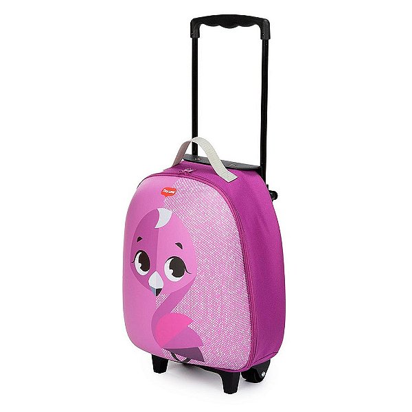 Mochila De Rodinha Safari Tiny Love Flamingo