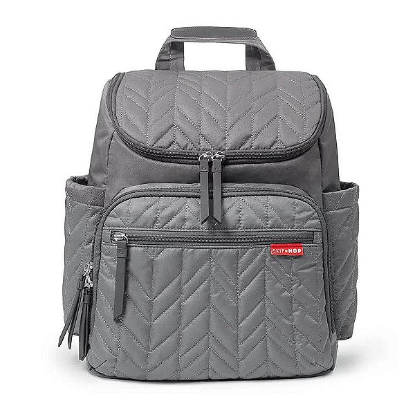 Mochila Maternidade Skip Hop Forma Cinza