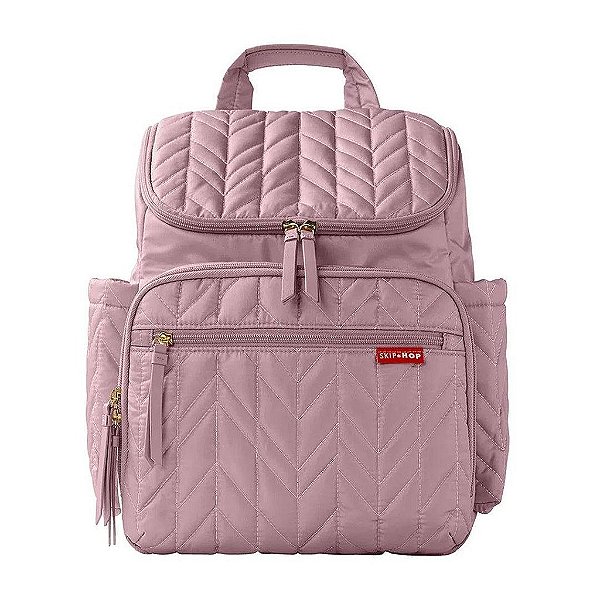 Mochila Maternidade Skip Hop Forma Lilás Rosado