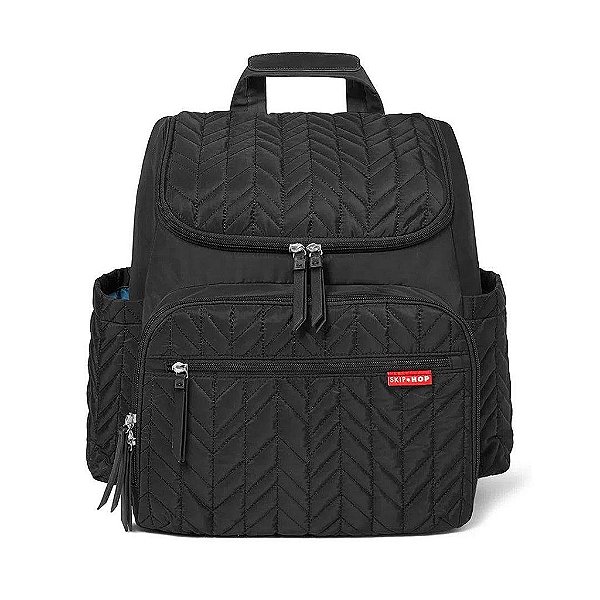 Mochila Maternidade Skip Hop Forma Preta