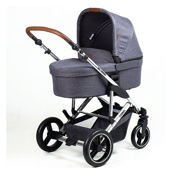 Moisés Infantil ABC Design - Salsa 4 Diamond Asphalt Trio