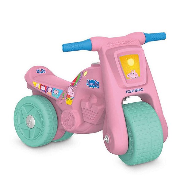 Motoca de Equilíbrio Bandeirante Peppa Pig
