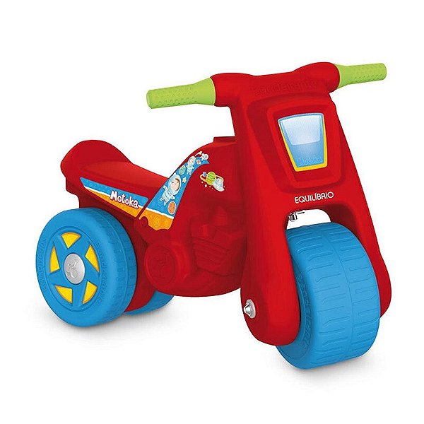 Motoca de Equilíbrio Infantil Bandeirante Vermelho