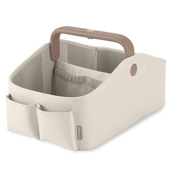 Organizador de Acessórios de Bebê com Led Skip Hop Off White
