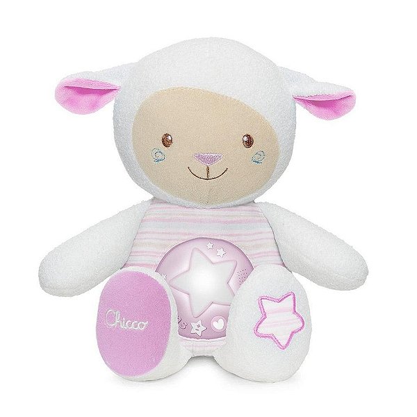 Pelúcia Ovelha Doce Soninho Chicco Rosa