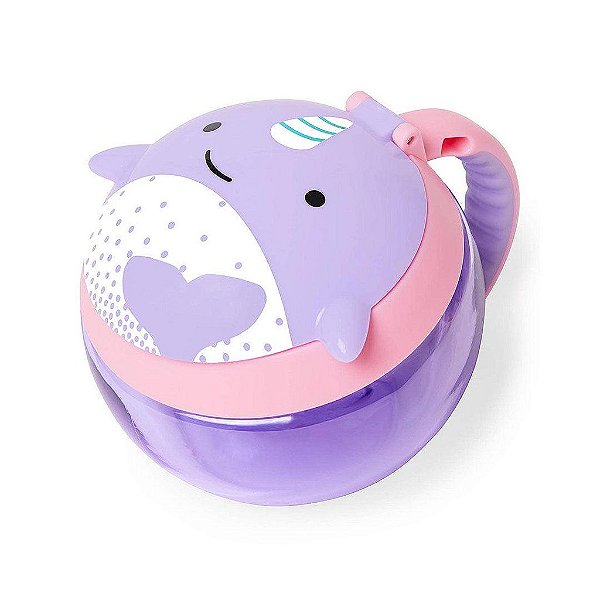 Porta Snack Skip Hop Zoo Baleia Narval