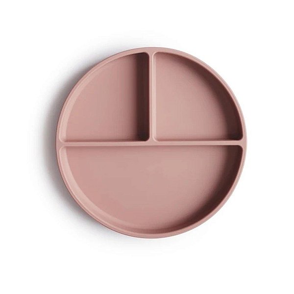 Prato De Sucção Infantil Mushie Blush - BR