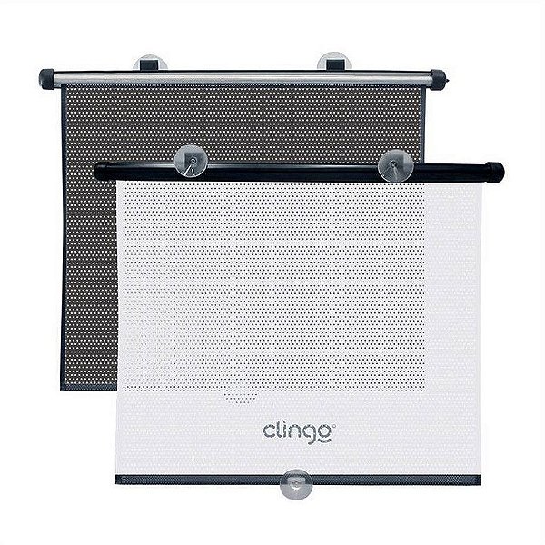 Protetor Solar Retrátil Para Vidro De Carro Extra Grande Clingo