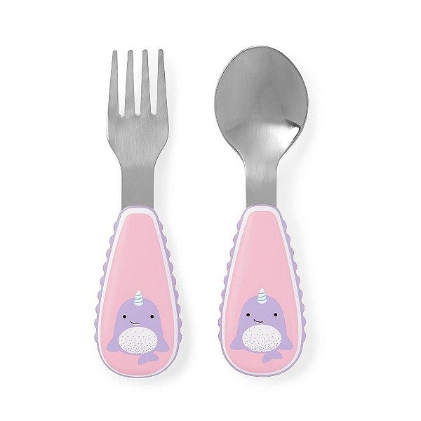 Talheres Skip Hop Zoo Baleia Narval