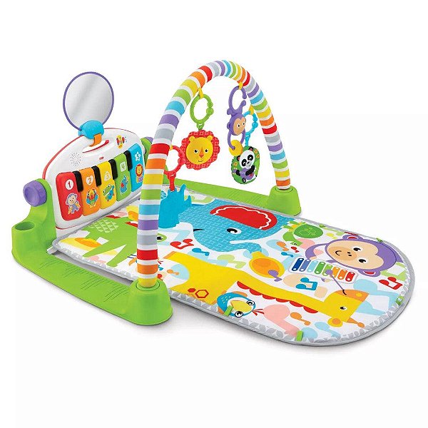 Tapete de Atividades Pianinho Deluxe Fisher Price Verde