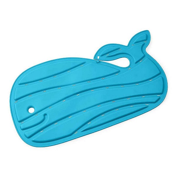 Tapete De Banho Antiderrapante Baleira Moby Skip Hop Azul