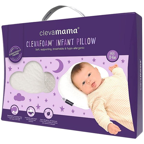 Travesseiro Para Recém Nascido Clevamama