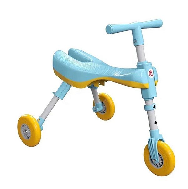 Triciclo Dobrável Infantil Bimba Azul