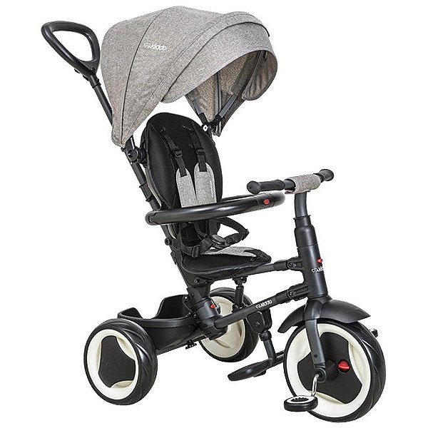 Triciclo Infantil Evolution Kiddo Melange Grafite