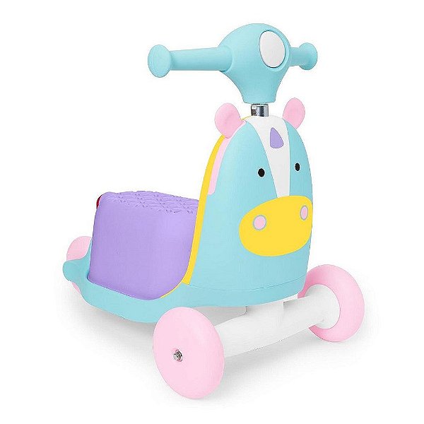 Triciclo Patinete Skip Hop Zoo Unicórnio