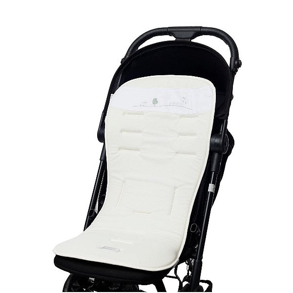 Capa Protetora Para Carrinho D'Bella For Baby Slim Off White - Ovelha