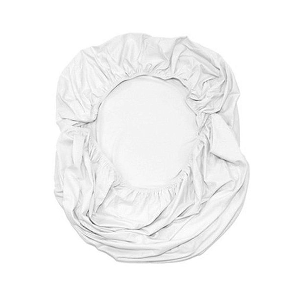 Lençol Com Elástico Para Mini Berço D'Bella For Baby - Avulso Branco