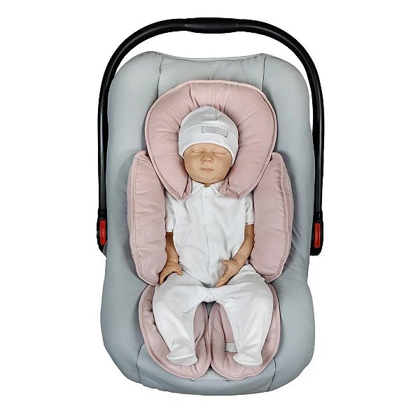 Ninho D'Bella For Baby - Almofada Redutora de Malha Rosê
