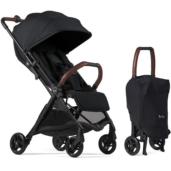 Carrinho De Bebê Silver Cross Jet 5 Black - BR