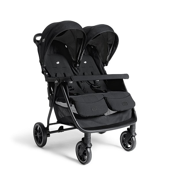 Carrinho De Bebê Duplo Para Gêmeos Joie Estrella Preto Eclipse