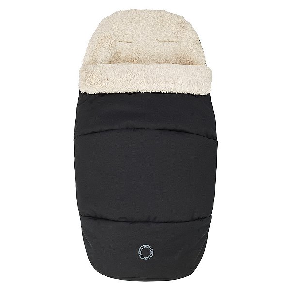 Footmuff 2 em 1 Para Carrinho de Bebê Maxi-Cosi Black