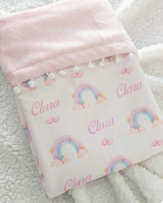 Manta personalizada Arco íris