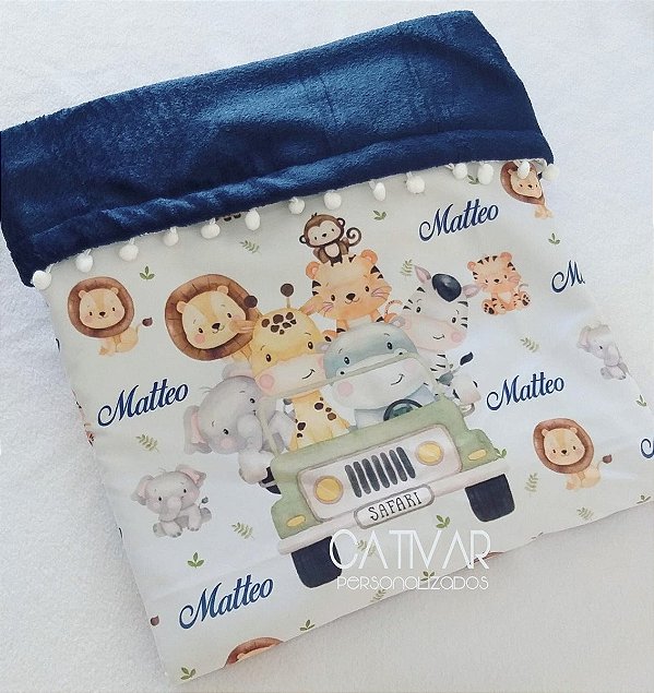 Manta personalizada Safari