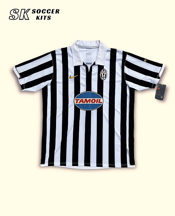 Camisa Juventus 2006/07 Home - Na etiqueta - Soccer Kits - Camisas de  Futebol