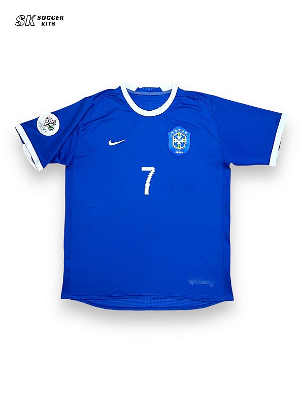 Camisa Brasil 2006 Away - Adriano | Copa do Mundo