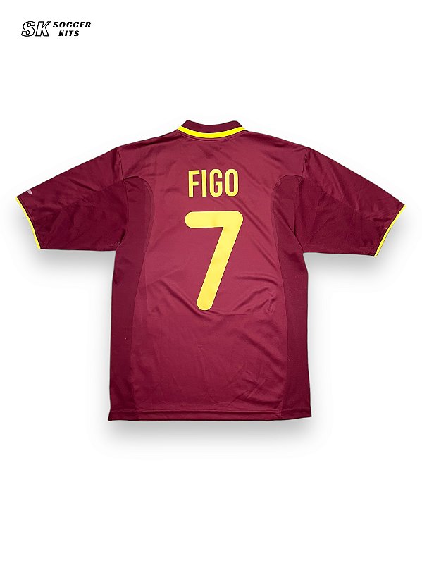 Camisa Portugal 2000/01 Home - Figo