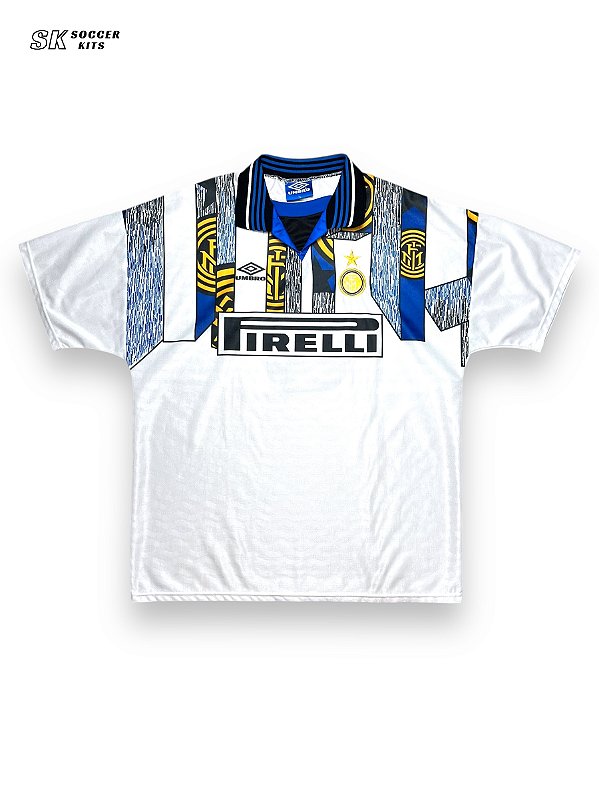 Camisa inter de Milão 1995/96 Away - Roberto Carlos