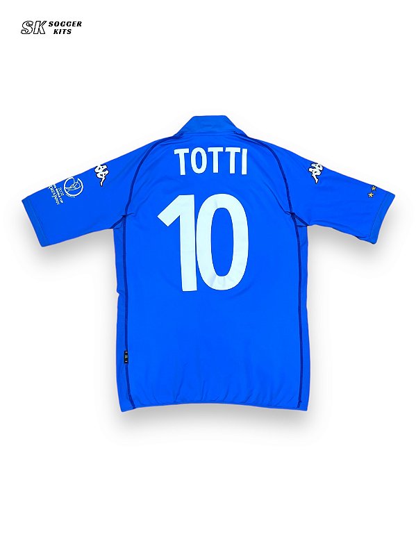 Camisa Italia 2002/03 Home - Totti | Copa do Mundo