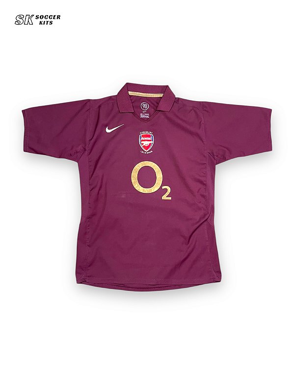 Camisa Arsenal 2005/06 Home | Highbury