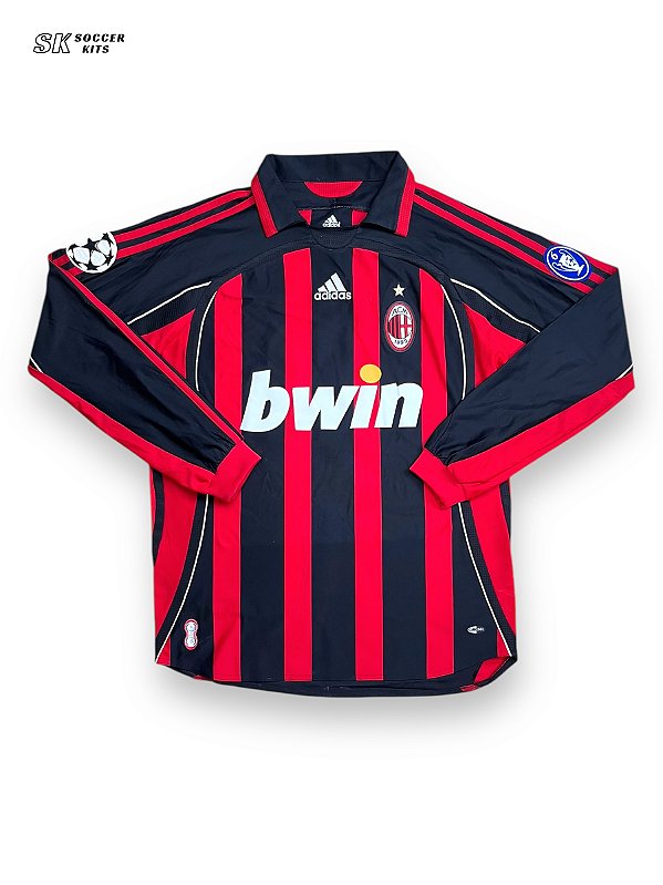 Camisa Milan 2006/07 Home - Seedorf | Champions League
