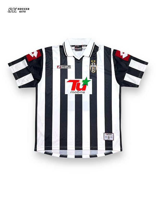 Camisa Juventus 2001/02 Home - Trezeguet | Champions League