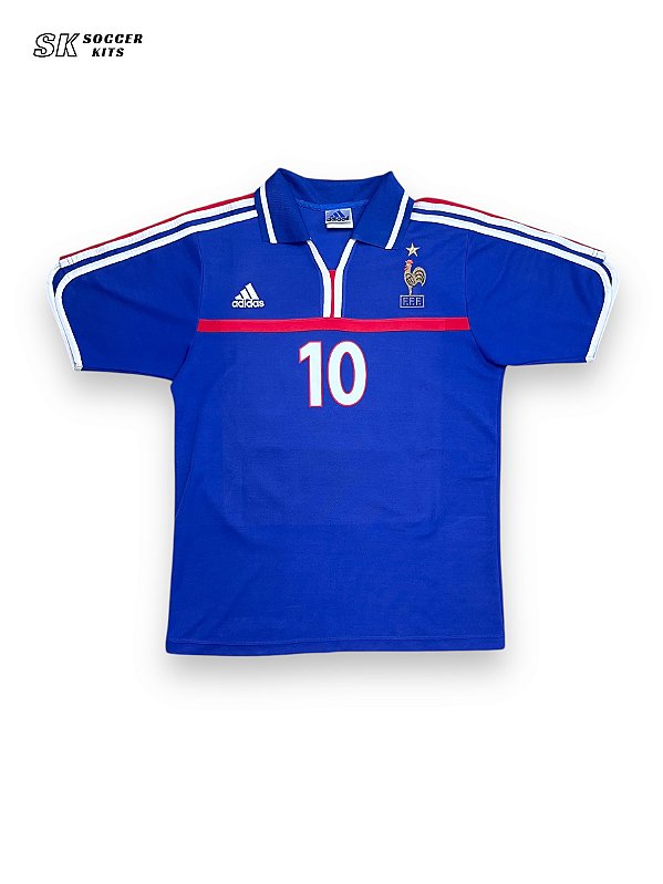 Camisa França 2000/01 Home - Zidane