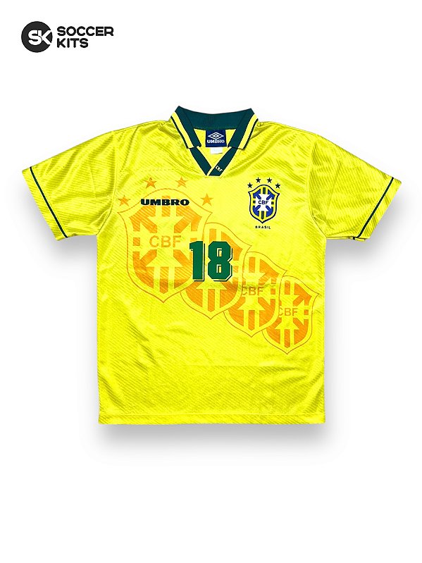 Camisa Brasil 1996/97 Home - Ronaldo