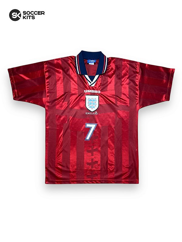 Camisa Inglaterra 1998/99 Away - Beckham