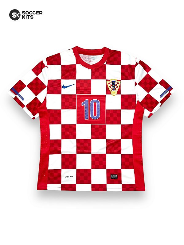 Camisa Croacia 2010/12 Home - Modric | Modelo Jogador