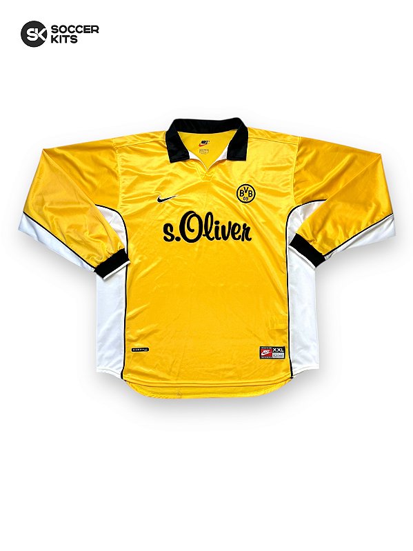 Camisa Borussia Dortmund 1998/99 Home ML