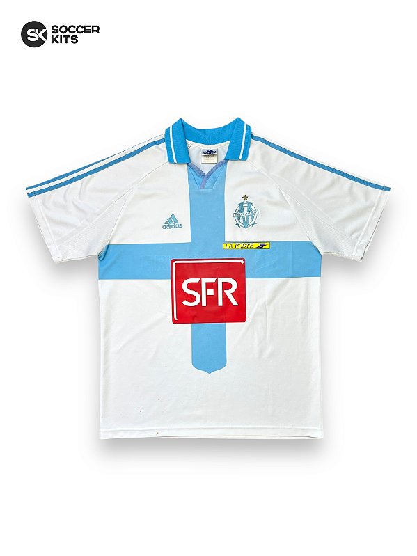 Camisa Olympique de Marseille 2000/2001 Home - Copa da França