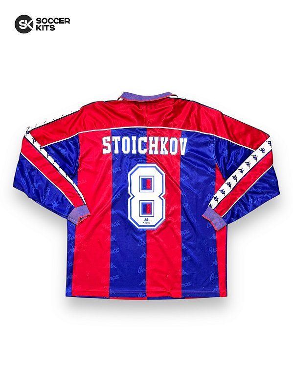 Camisa Barcelona 1992/94 Home ML - Stoichkov
