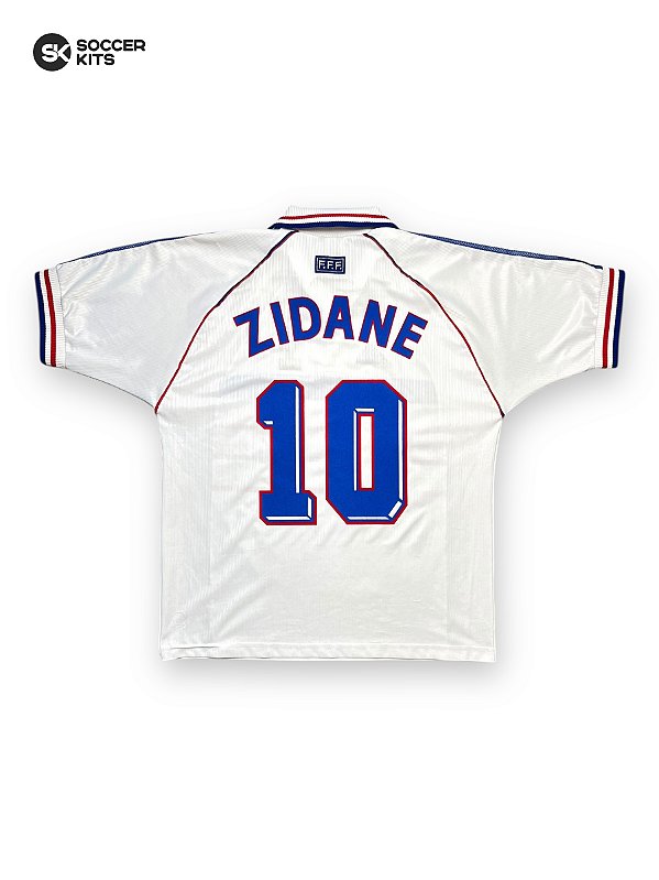 Camisa França 1998/99 Away - Zidane